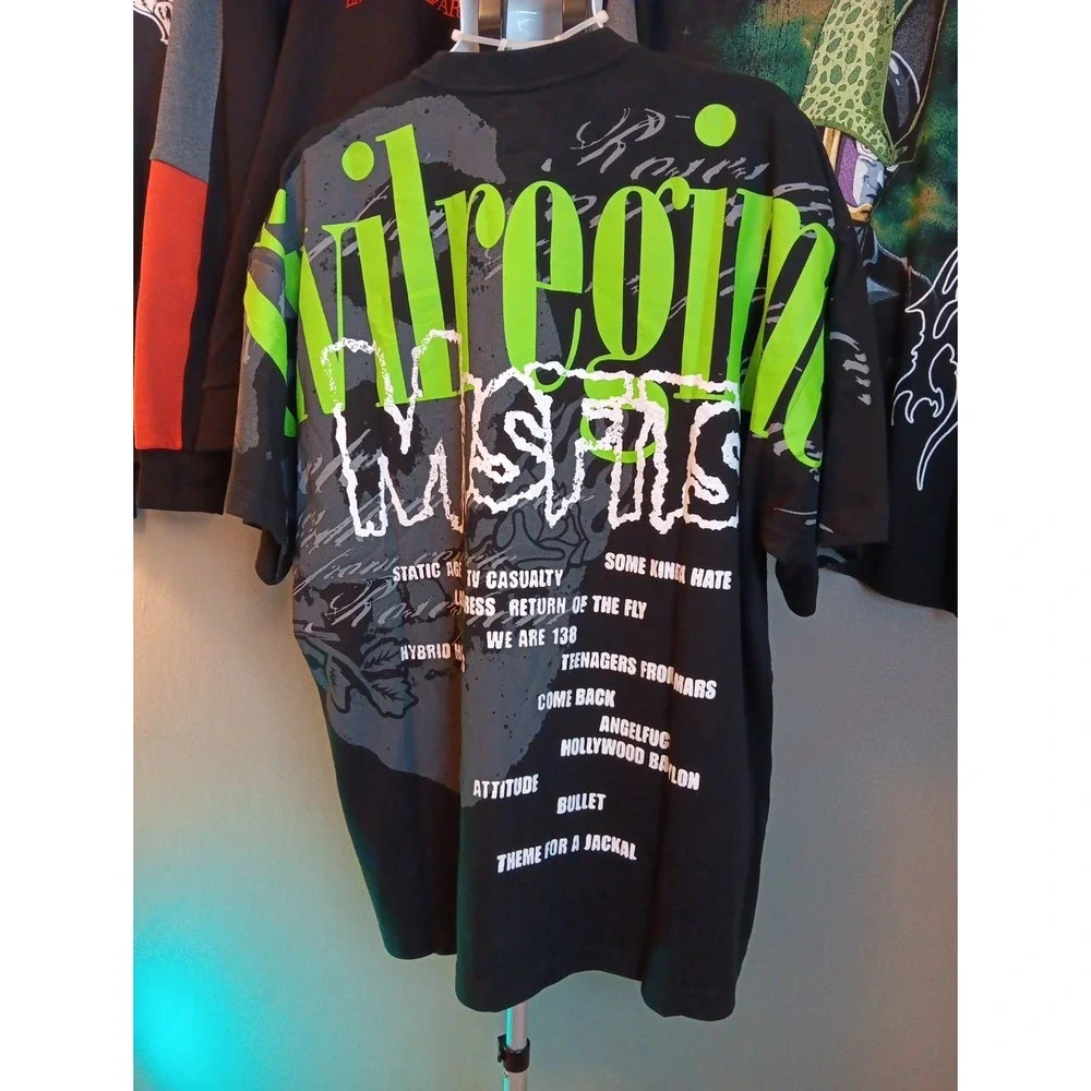 Authentic NWT Civil Regime Misfits T Men Large Short Sleeve Graphic Rare in Bag - Picture 5 of 13